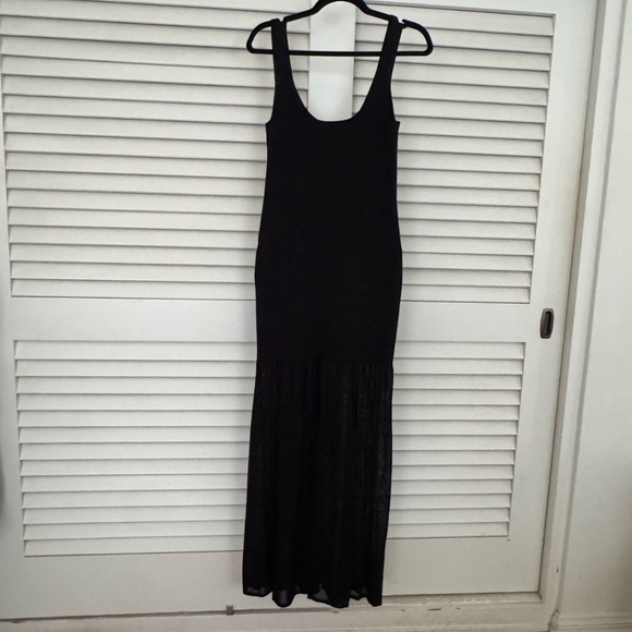 Matteau Sleeveless Drop-Waist Knit Midi Dress - Picture 2 of 5